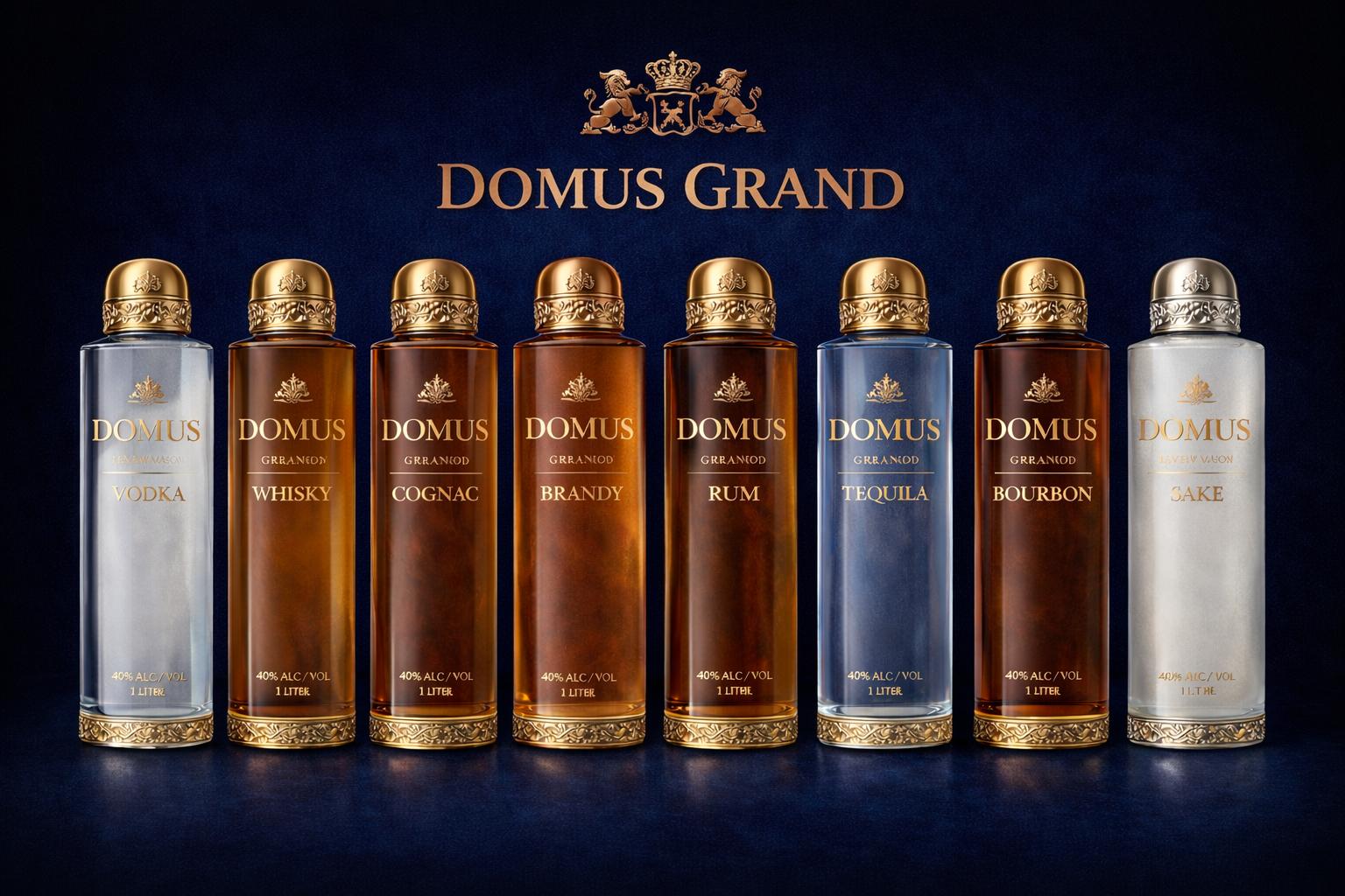 Domus Grand — eight expressions lineup